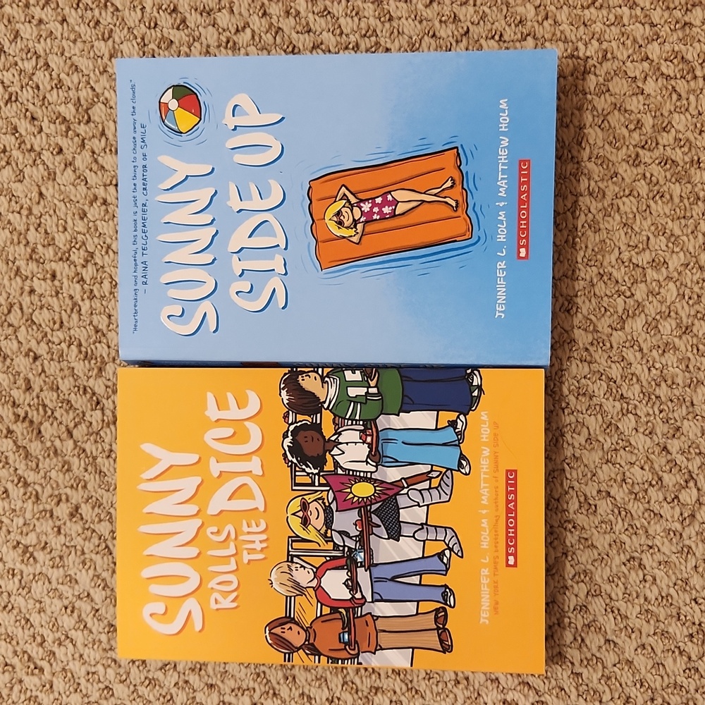 Sunny Rolls the Dice & Sunny Side Up Graphic Novels